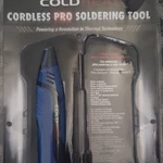 Coldheat Pro Soldering Tool - Cordless, Led, Dual Power Switch. Fixed Price $20.00.