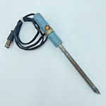 Vintage Soldering Iron Harmic Mfg. Co Mighty-mite Model 35D Blue Wooden Handle. Fixed Price $13.99.