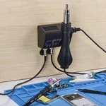 Soldering Station 2 1 Digital Display Hot Air Gun Iron Welding Rework. Fixed Price $90.22.