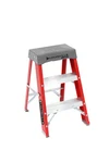 Louisville Ladder 2-FOOT Fiberglass Step Stool Industrial, Feet, Orange. Fixed Price $89.90.