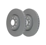 2X Brake Disc Ate 24.0125-0158.1 Fits Seat Skoda Vag. Fixed Price $81.51.