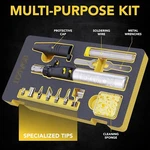 Lexivon Butane Soldering Iron Multi-purpose Kit Cordless Self-igniting Adjusta. Fixed Price $39.99.