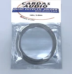 Cardas Audio Quad Eutectic Silver Solder Wire 10FT / 3.04 Meter Roll Rosin Flux. Fixed Price $8.69.