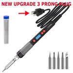 90W Digital Electric Soldering Iron Kit Tempe Adjustable Welding Tool Gun. Fixed Price $12.29.