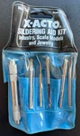 7348 X-acto Soldering Aid Kit, Industry, Scale Models & Jewelry, 1978 Unused. Fixed Price $15.99.