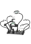 Vevor Magnetic Helping Hands Soldering Station Vise Magnifying Lamp 4 Pcb Holder. Fixed Price $73.17.