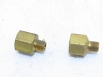 Qty Western Enterprises # BA-4-2HP Npt Brass Adaptor 1/4FEMALE X 1/8MALE. Fixed Price $10.99.