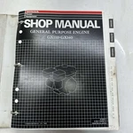 Shop Manual - Honda Power Equipment GX110/140. Fixed Price $75.00.