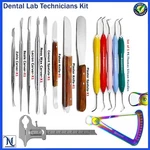 Dental Wax Carving Kit Model Making Tools Set With Scalers & Alginate Spatulas. Fixed Price $7.61.