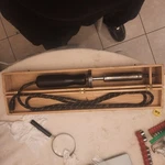 Vtg Geissinger No. 2666 Soldering Iron Beautiful Wooden Box. Works!. Fixed Price $69.89.