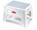 Rubbermaid Mini Folding Step Stool, Lightweight, Non-slip, 300 Lb Capacity. Fixed Price $33.48.
