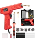 Vevor Plastic Welder Kit 100W Gun And Iron 1000 STAPLES&60 Rods. Fixed Price $33.99.