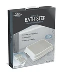 Slip Resistant 4" Step, Extra Large Stackable Platform Bathtub Bathroom. Fixed Price $32.99.