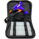 Liumai Hot Glue Gun Kit, Mini Melt For Crafts With 30 Blue+case. Fixed Price $14.93.
