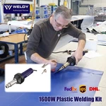 Weldy 120V 1600W Plastic Welding Kit Torch Heat Gun Roofing Welder. Fixed Price $220.90.