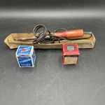 Vtg Dunlap #5379 100 Watt Heavy Duty Iron - Tested Og Box+ 2 Solders. Fixed Price $38.47.