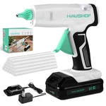 Haushof 20V Cordless Hot Melt Glue Gun Kit Fast Preheating 20PC Full Size Sticks. Fixed Price $49.99.