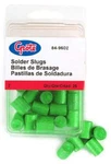 Grote 84-9602 Solder Pellet With FLUX,GREEN,PK25. Fixed Price $68.66.
