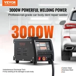 3KW Stud Welder Dent Puller Kit 110V Spot 9 Modes Auto/manual Body. Fixed Price $229.99.