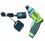 Ryobi TEK4 HP53L Screwdriver Battery & Charger Tested Working Euc. Fixed Price $63.99.