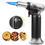 New Homitt Butane Torch W/fuel Gauge, Refillable Soldering Cooking Lighter. Fixed Price $17.80.