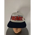 (v) Vintage Sports Specialties Chicago Bears Shadow Snapback Hat Ivory Blue Cap. Fixed Price $191.88.
