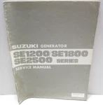 Suzuki 1200 1800 2500 Series Generator Oem Service Manual 99500-90301-01E. Fixed Price $20.00.