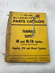 International Harvester TC-46 Parts Catalog Farmall Super & M-ta Series Sku A2. Fixed Price $23.96.