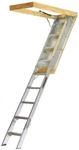 New Louisville Ladder AA2210GS 350 Pound Aluminum Attic Stairs 1446319. Fixed Price $383.19.