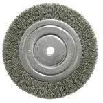 Weiler 01125 6IN Narrow Crimped Wire Wheel Brush Short Trim .014 5/8-1/2 Arbor. Fixed Price $28.14.