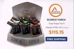 Scorch Torch Tube Shape Model 61789 9CT Display. Fixed Price $115.15.