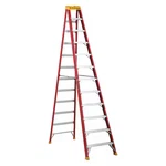 Louisville L-3016-12 Ft Fiberglass Stepladder, 300 Lb Capacity. Fixed Price $456.99.