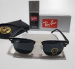 Ray-ban RB3016 Sunglasses Clubmaster Classic Black Frame Gray Lens 51 Mm. Fixed Price $44.99.