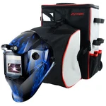 Trqwh True Color Welding Hood & Waterproof Bag, Helmet Catch, Shade 9-13. Fixed Price $134.99.