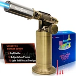 Funowlet Refillable Butane Torch Lighter, Premium Metal Small, Vintage Copper. Fixed Price $38.48.