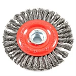 Forney Industries Wire Wheel, Stringer Bead, 4 X .020 5/8 IN-11 Arbor 7. Fixed Price $26.37.