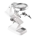 Led Light Helping Magnifying Glass 3X/4.5X W/ 360 Adjust Third Solder. Fixed Price $43.99.