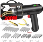 Cordless Plastic Welder, Welding Kit With 1200PCS Hot 200W-BLACK. Fixed Price $42.99.