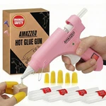 Mini Hot Glue Gun And Sticks Set 40PCS With 5 Fingers Safety Caps - Kids & Ho.... Fixed Price $16.97.