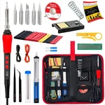 Soldering Iron Kit 60W Led Display Digital Pen 21-IN-1 Fast Heat. Fixed Price $38.02.