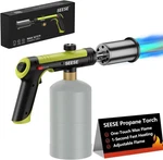 Propane Torch Gun Adjustable Flame Safety Lock Bbq Sous Vide Campfire Tool. Fixed Price $70.00.