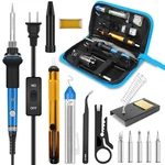 Cautin Para Esta Electrico 110V Kit Con Puntas Bomba Desoldar 60W Us. Fixed Price $34.49.
