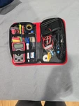Soldering Iron Kit 60W Adjustable Temperature Digital Multimeter W/ Accessories. Fixed Price $19.99.