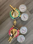 Forney Oxygen Acetylene Regulator Set Heavy Duty Series 450 W 1/2" Gauges. Fixed Price $168.99.