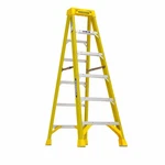 Werner 6306 Ft Type Iaa Fiberglass Step Ladder Holstertop 375 Lb. Fixed Price $297.37.