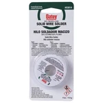 Oatey 53014 Leaded Solder, 1/4 Lb Carded, Solid, Silver, 361 To 421 Deg F Meltin. Fixed Price $30.99.