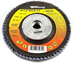 71933 Flap Disc, Type 29 Blue Zirconia With 5/8-INCH-11 Threaded Arbor, 120-GRIT. Fixed Price $21.99.