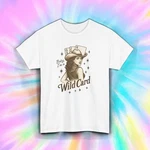 Wild Card Shirt Cowgirl Western Vintage Funny Poker Graphic Rodeo Style Tee S-5X. Fixed Price $15.95.