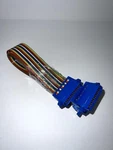 Uxcell Idc Rainbow Wire Flat Ribbon Cable DB25, Used. Fixed Price $37.50.