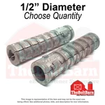 1/2" Lag Shield Anchor Die Cast Zinc Alloy (choose Length & Qty). Fixed Price $182.71.